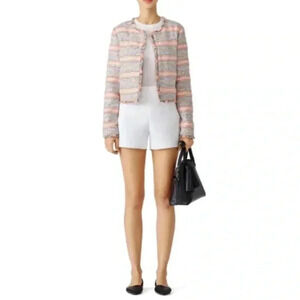 LOVERS+FRIENDS Multi Striped Jacket Sz Large